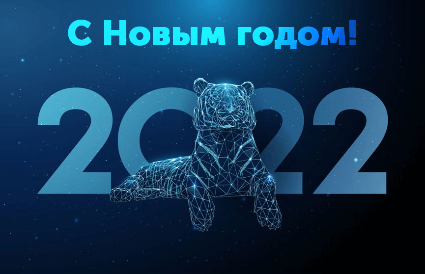 C наступающим Новым 2022 годом и Рождеством!